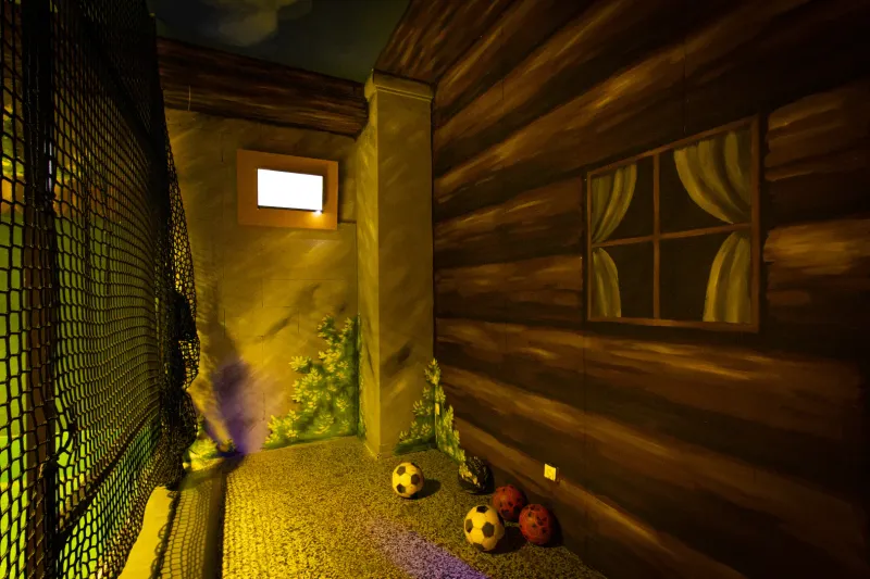 Herní místnost na Valašské pevnosti